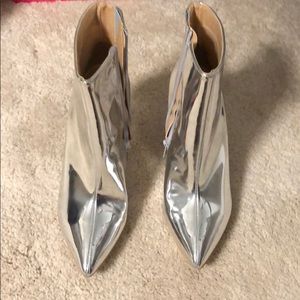 Metallic Booties